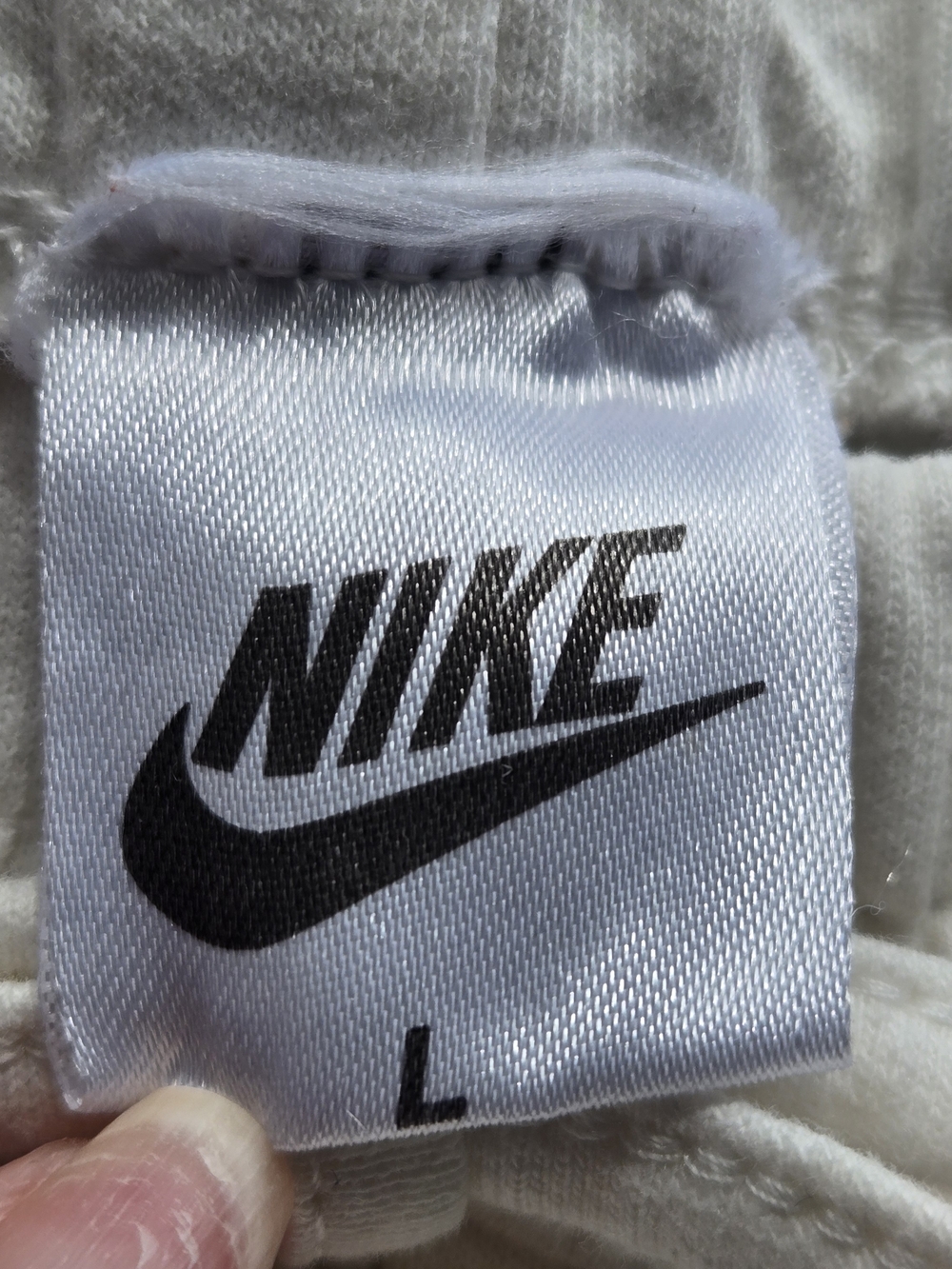 Nike Women's Shorts Sportswear Double Swoosh Size L Drawstring Athletic ware Run - Picture 4 of 9